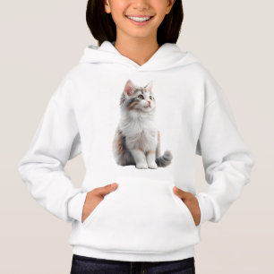 Illustration de chat mignon Sweater à col tortue p