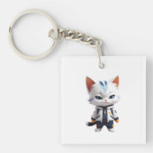 Illustration de chats cool et adorables