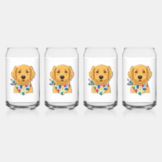 Illustration de chien Retriever doré mignon sur ve