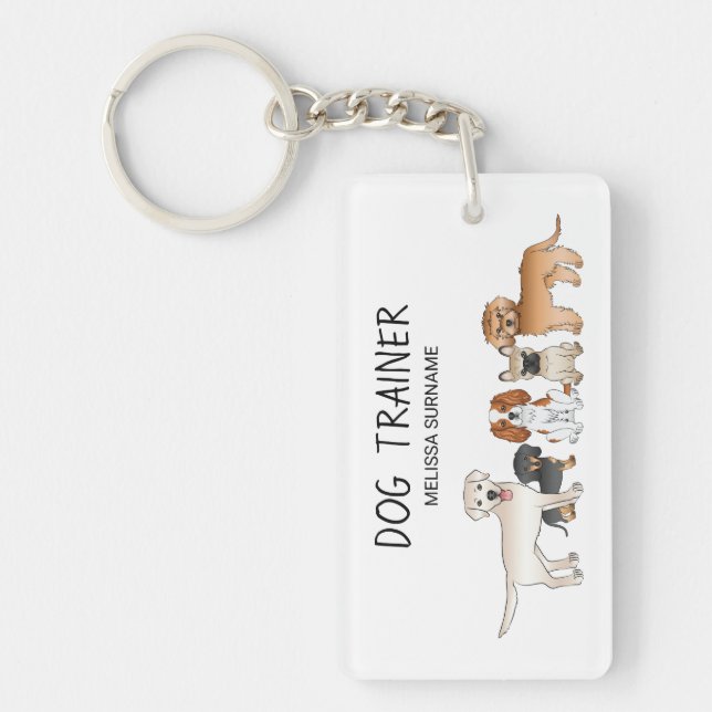 Illustration de chiens de caricature mignons - Ent (Devant)