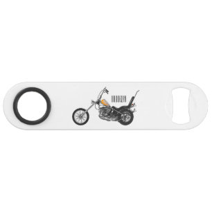 Illustration de Chopper Motorcycle 1950