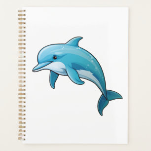 Illustration de dauphin de dessin animé