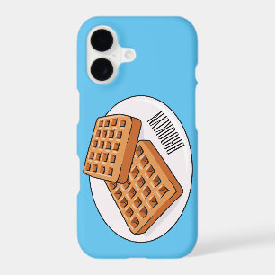 Illustration de dessin animé de gaufre
