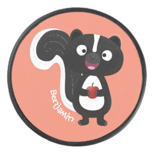 Illustration de dessin animé de mouffette mignonne