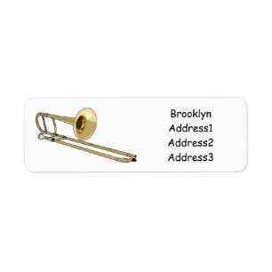 Illustration de dessin animé de Trombone