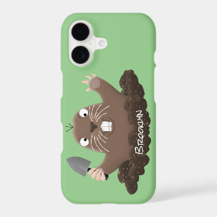 Illustration de dessin animé drôle de gaufre de po