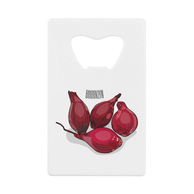 Illustration de dessin animé Shallot (Devant)