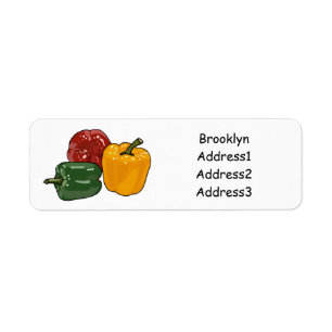 Illustration de dessin de Capsicum