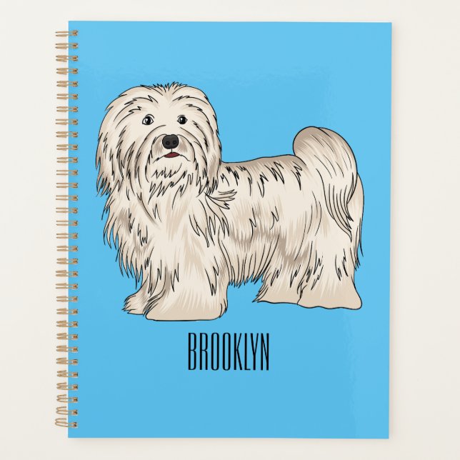 Illustration de dessin de chien de Havan (Devant)