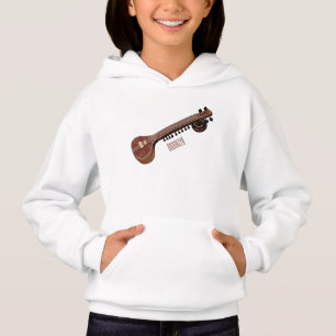 Illustration de dessin de Sitar