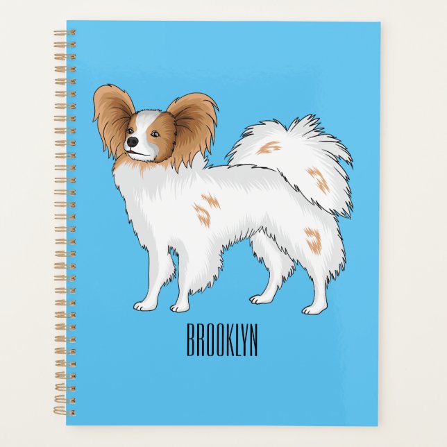 Illustration de dessin pour chien de Papillon (Devant)