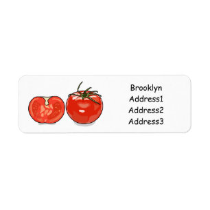 Illustration de dessin sur la tomate