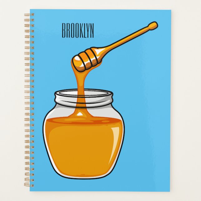 Illustration de dessin sur le miel (Devant)