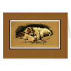 Illustration de deux chiens qui boudent