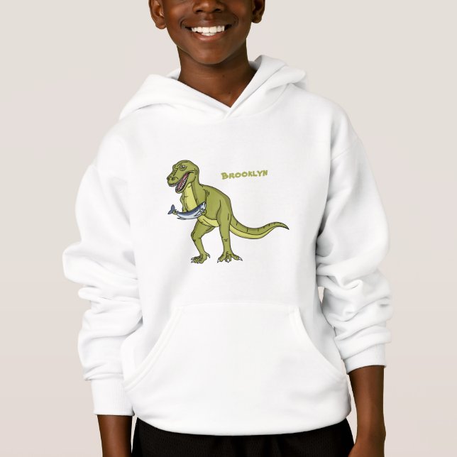 Illustration de dinosaure T rex drôle (Devant)