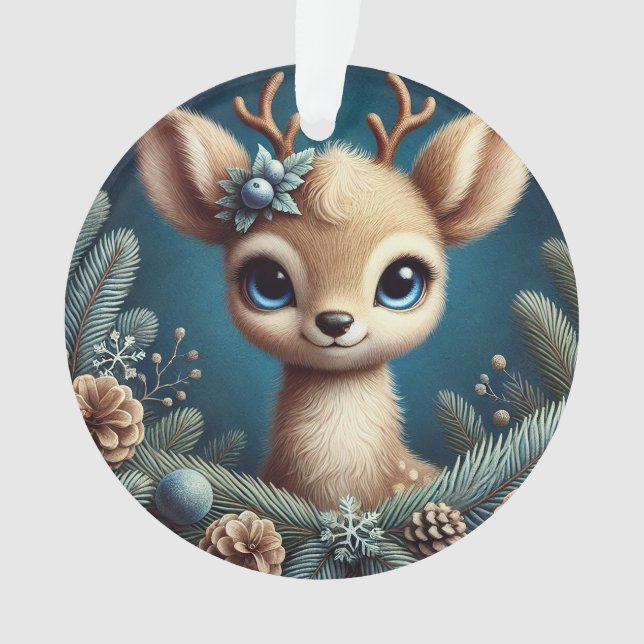 Illustration de faon mignon (devant)