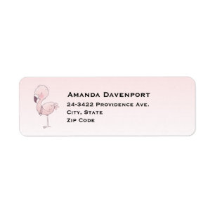 Illustration de Flamant rose rose mou
