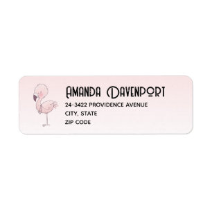 Illustration de Flamant rose rose mou
