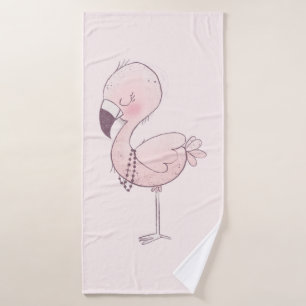 Illustration de Flamant rose rose mou