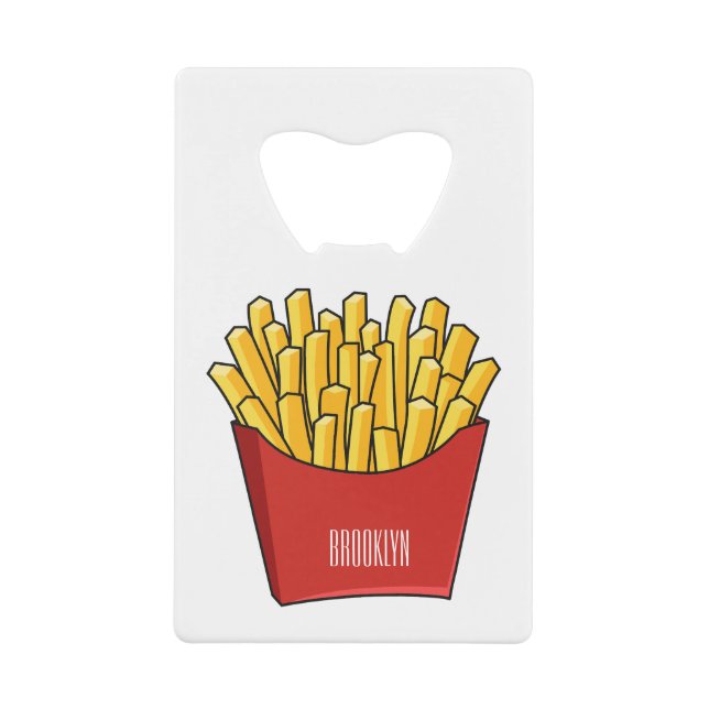 Illustration de frites (Devant)