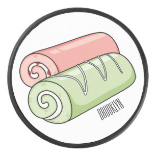 Illustration de gâteau suisse roll / roll