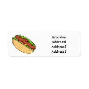 Illustration de Hot dog