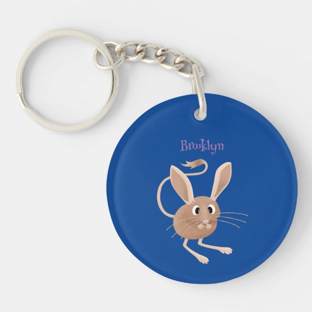 Illustration de jerboa aux longues oreilles (Devant)