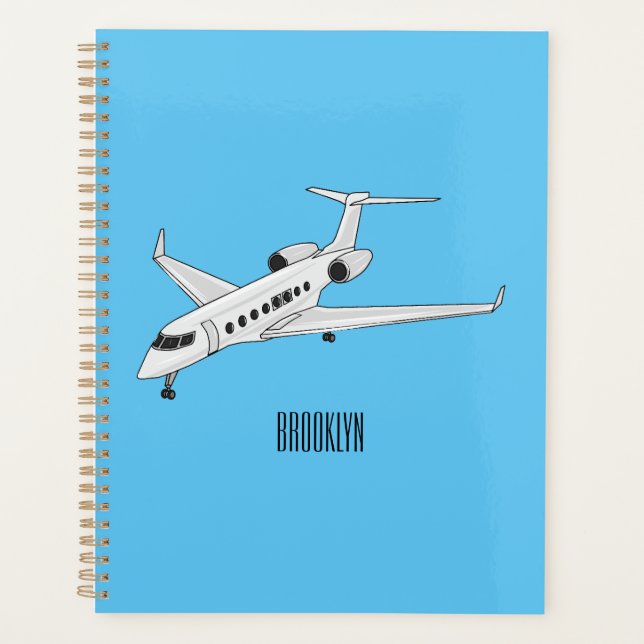 Illustration de jet privé (Devant)