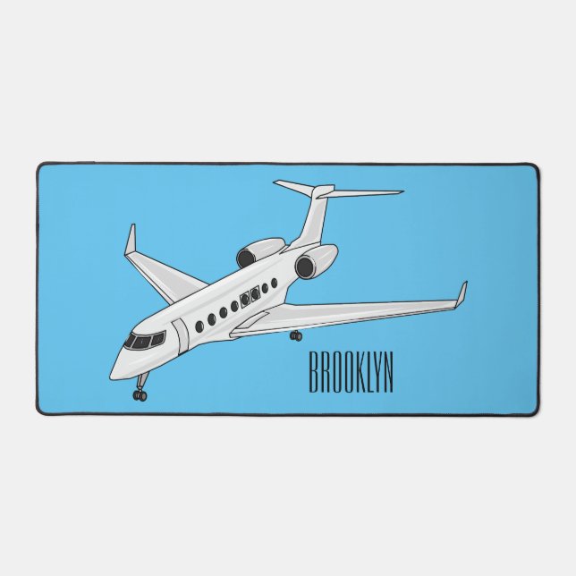 Illustration de jet privé (Recto)