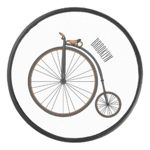 Illustration de la bande dessinée de vélo à grande