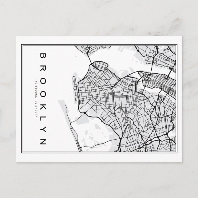 Illustration de la carte Brooklyn (Devant)