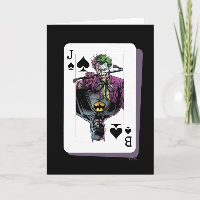 Illustration de la carte de jeu Joker et Batman Sp (Devant)