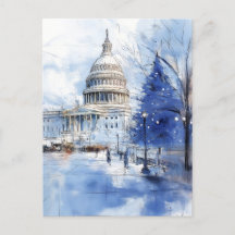 Illustration de la carte postale de Noël du Capito