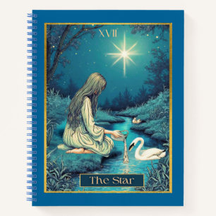 Illustration de la carte Tarot, The Star Journal