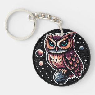 Illustration de la Chouette cosmique - hibou, espa