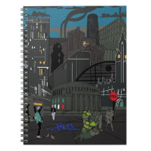 Illustration de la ligne aérienne carnet Mancheste