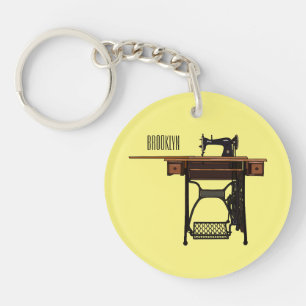 Illustration de la machine à coudre