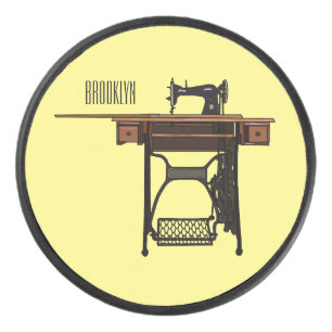 Illustration de la machine à coudre