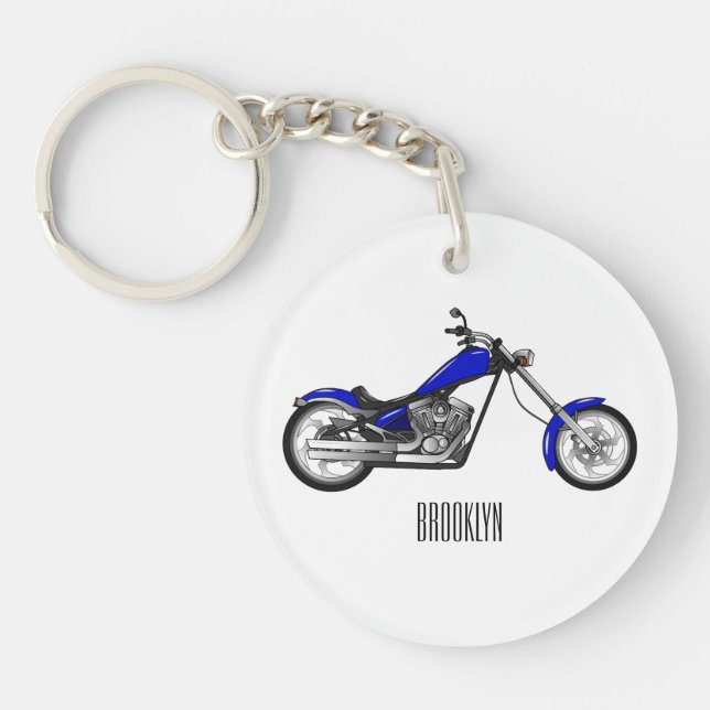 Illustration de la moto à hélico (Devant)