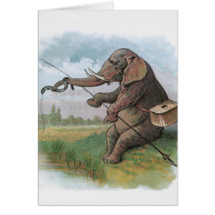 Illustration de la pêche des éléphants