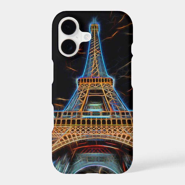 Illustration de la Tour Eiffel - Paris, France (Verso)