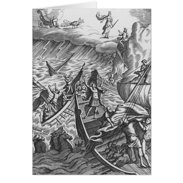 Illustration "de l'Aeneid" par Virgil (Devant)
