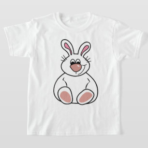 Illustration de Lapin Mignon T-Shirt Animal pour