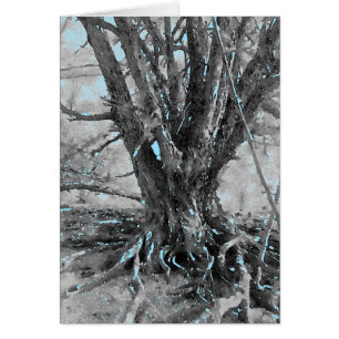 Illustration de l'aquarelle de l'arbre