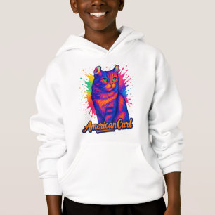 Illustration de l'art de la flûte de chat Curl amé
