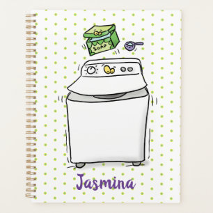 Illustration de lave-linge mignonne