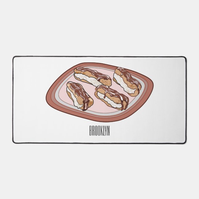 Illustration de l'éclair de chocolat (Recto)