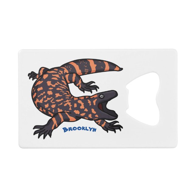 Illustration de lézard géant affamé (Devant (Horizontal))