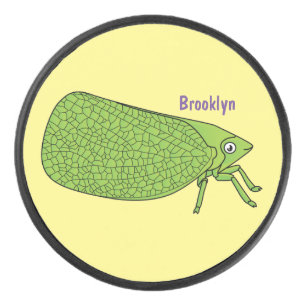 Illustration de l'insecte de la trémie verte mûre