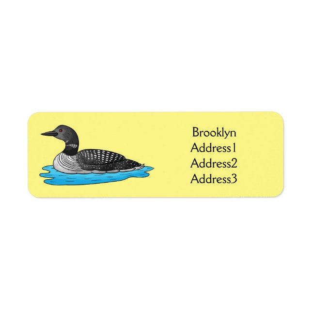 Illustration de Loon bird (Devant)